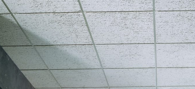 Cielorraso USG Fine Fissured 14mm x 0,61x0,61m2, Caja x 8